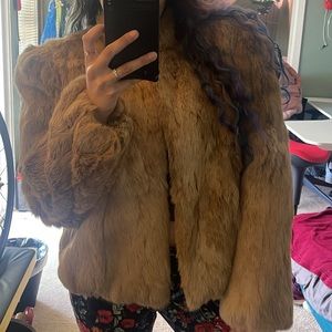 Rabbit Fur Jacket